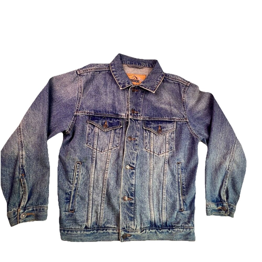 Vintage Jordache Workwear Trucker Denim Jean Jacket Men’s M America
